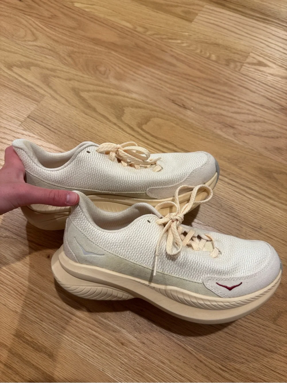 HOKA x Reformation Mach 6 LS Crochet